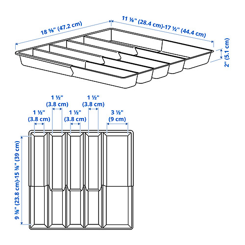 VARIERA, flatware tray. 7 of 7 open dialog