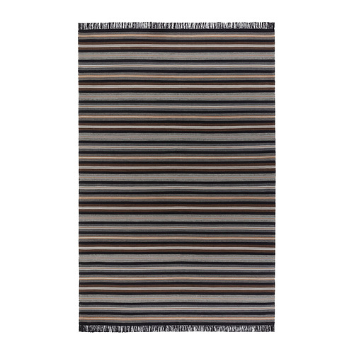 RÅVAROR rug, flatwoven