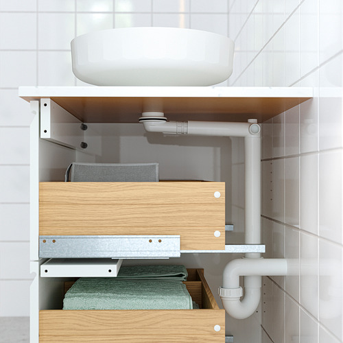 ÄNGSJÖN / LERSJÖN, tocador de baño+cajones. 9 de 9 open dialog