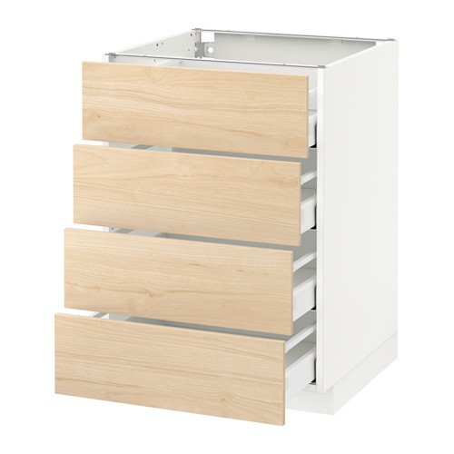 METOD, base cabinet with 4 drawers. 1 of 1 open dialog