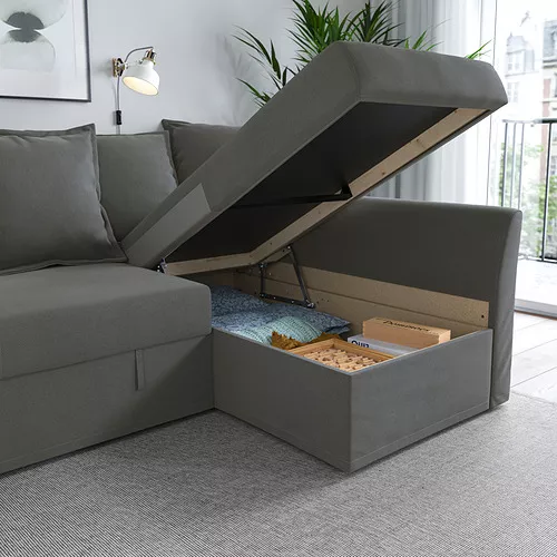 IKEA Puerto Rico - HOLMSUND 3-seat sleeper sofa with chaiselongue