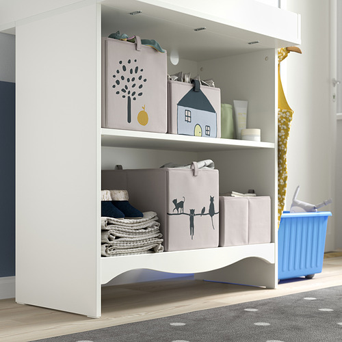 SMÅGÖRA, changing table/bookshelf 5 of 6 open dialog