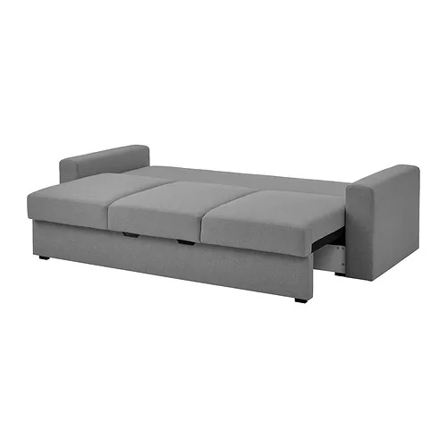 IKEA Puerto Rico BÅRSLÖV 3-seat sofa-bed, Tibbleby beige/gray
