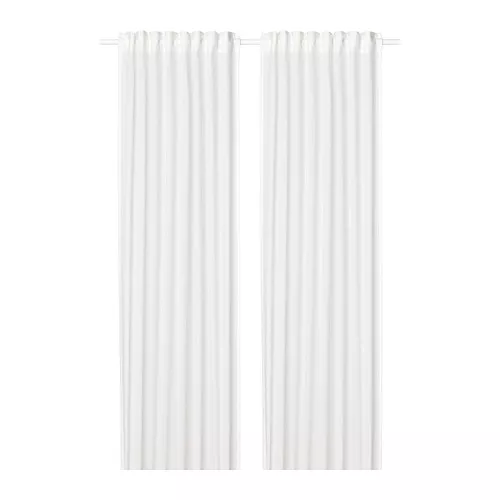 Silverlönn IKEA Puerto Rico - SILVERLÖNN sheer curtains, 1 pair, white, 57x98