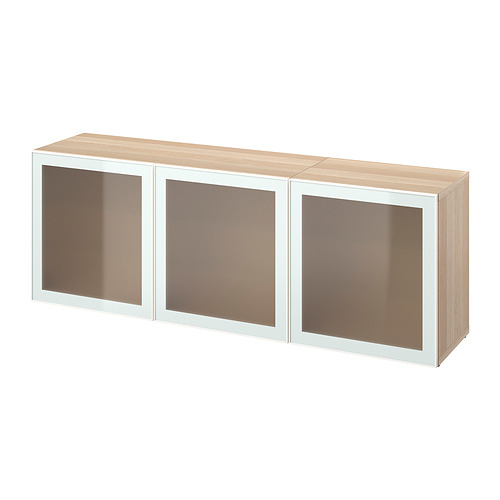 BESTÅ, display cabinet with doors 1 of 6 open dialog