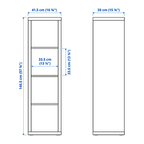 KALLAX, shelf unit 8 of 8 open dialog