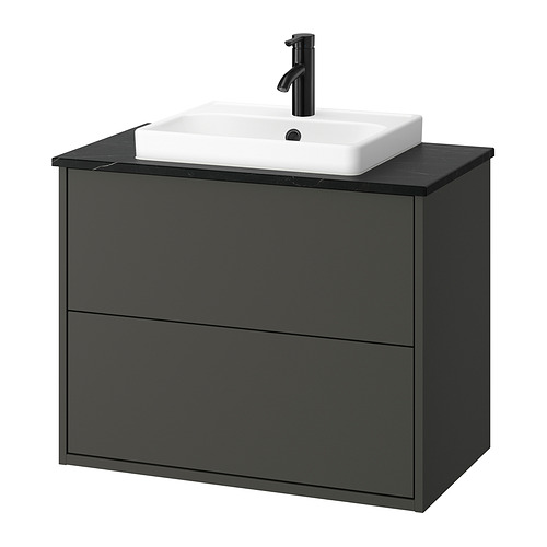 HAVBÄCK / ORRSJÖN, sink cabinet with 2 drawers and DALSKÄR tap. 1 of 8 open dialog