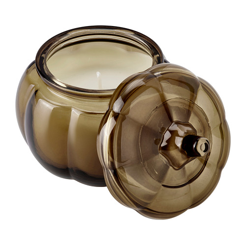 HÖSTAGILLE, scented candle in glass. 5 of 5 open dialog