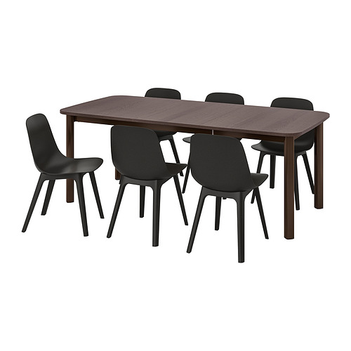 STRANDTORP / ODGER, Mesa extensible y 6 sillas. 1 de 11 open dialog