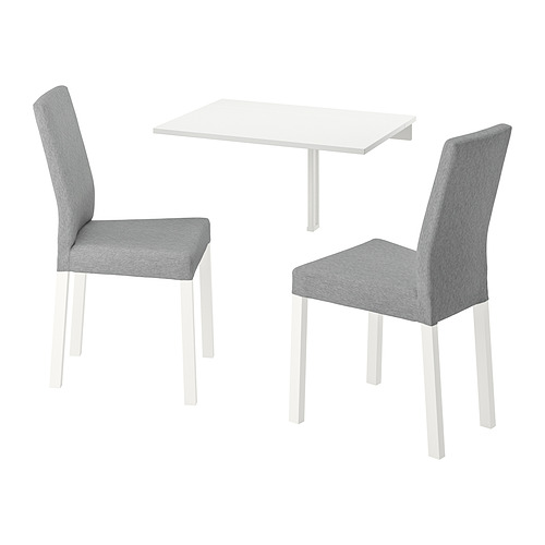 NORBERG / KÄTTIL, foldable table and 2 chairs. 1 of 6 open dialog