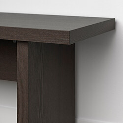 BERGSHYTTAN/TOSSBERG table with 2 chairs and bench