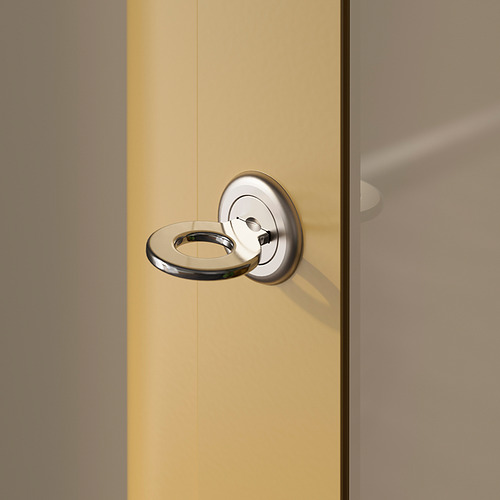 Measurement Illustration - FABRIKÖR glass-door cabinet