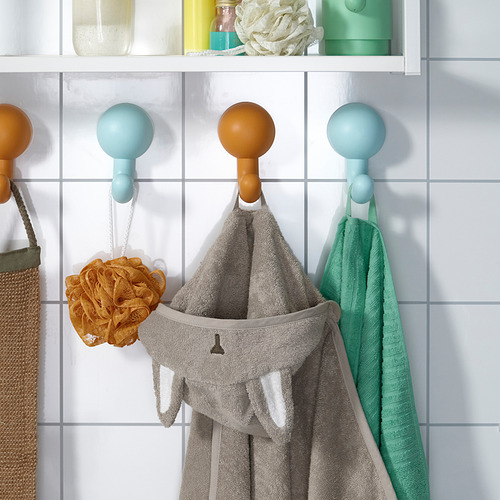 LEN, toalla para bebé con capucha. 3 de 4 open dialog