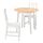 Select colour variation: light brown stained white stained/white stained pine