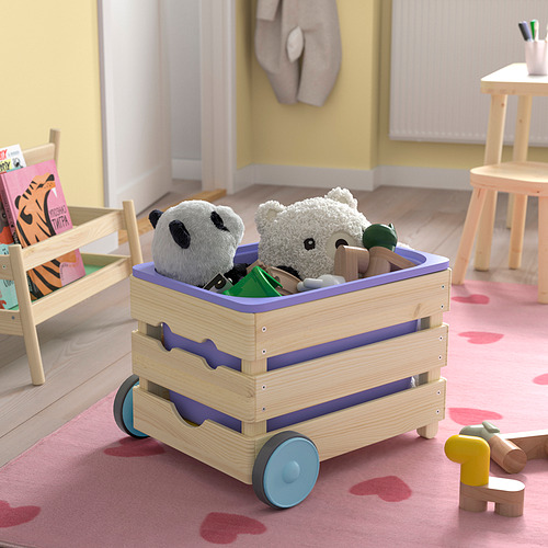 FLISAT, almacenamiento para juguetes+ruedas. 6 de 6 open dialog