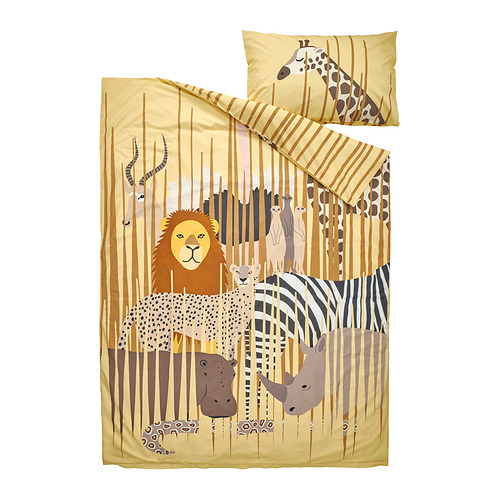 SANDLÖPARE, duvet cover and pillowcase(s). 2 of 6 open dialog