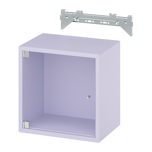 EKET, wall cabinet with glass door. 1 of 3 open dialog