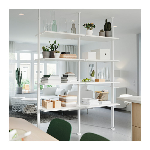 ELVARLI, 2 section shelf unit. 3 of 6 open dialog