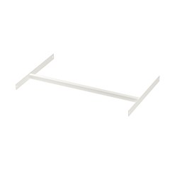 AURDAL, clothes rail, White