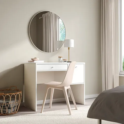 ※Maki※ Syvd Dressing table IKEA ドレッサー IKEA Puerto Rico - SYVDE dressing table, 2 drawer, white, 39 1/2x19 