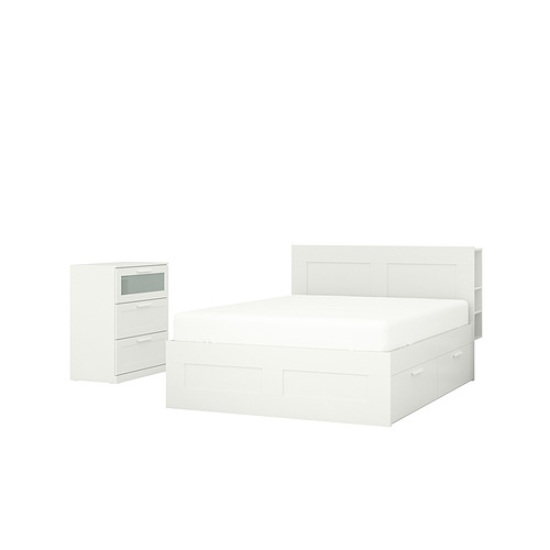 BRIMNES, bedroom furniture, set of 2. 1 of 7 open dialog