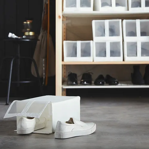 Shoe Box Cajas De Ikea Para Organizar Zapatos Cajas De Zapatero