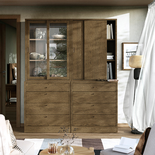 TONSTAD, storage combination with drawers 1 of 4 open dialog