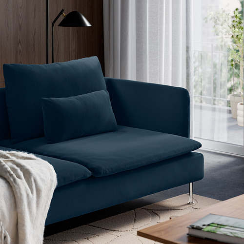 SÖDERHAMN, 4 seat sofa with chaise longue. 3 of 8 open dialog