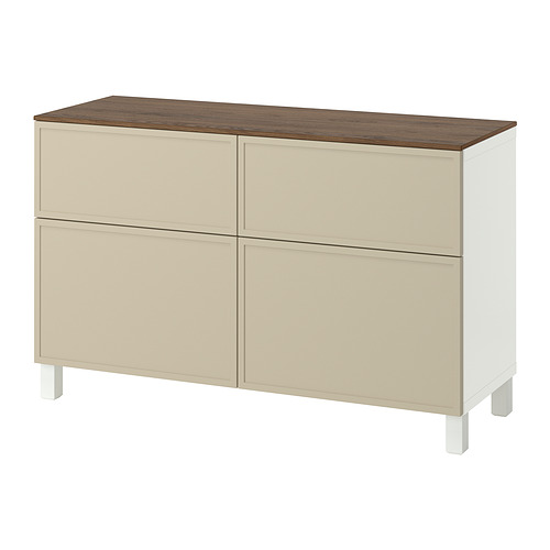 BESTÅ, storage combination with drawer runner, soft-closing. 1 of 3 open dialog