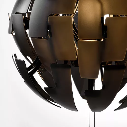 IKEA PS 2014 pendant lamp, black, Ø14 