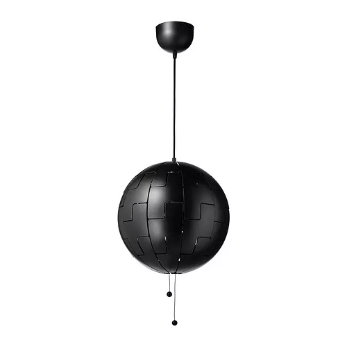 IKEA PS 2014 pendant lamp, black, Ø14 