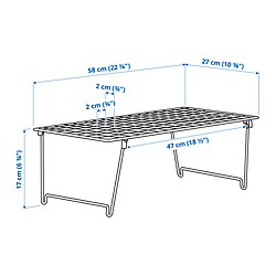 Measurement Illustration - GREJIG shoe rack