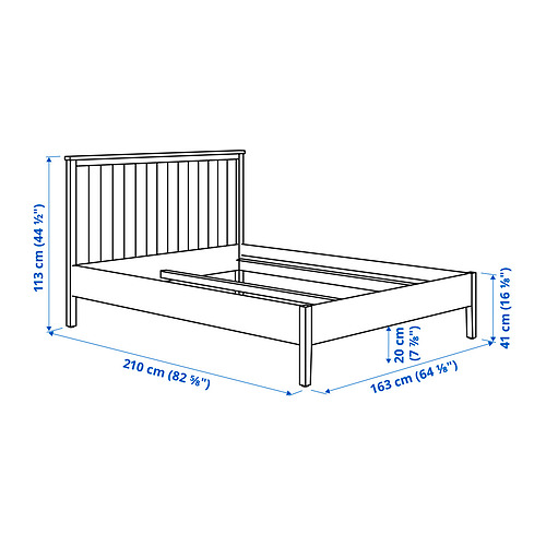 GULLABERG, bed frame. 8 of 8 open dialog