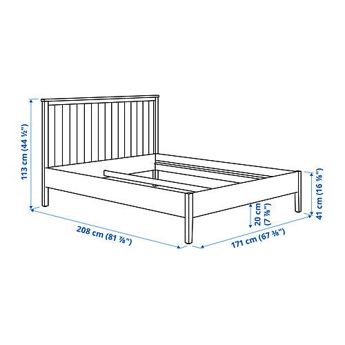 GULLABERG, bed with 2 nightstands. 8 of 9 open dialog