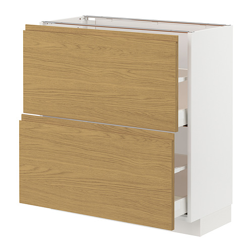 METOD / MAXIMERA, base cabinet with 2 drawers. 1 of 3 open dialog