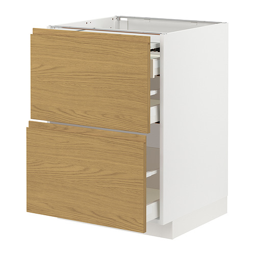 METOD / MAXIMERA, bc w pull-out work surface/3drw. 1 of 3 open dialog