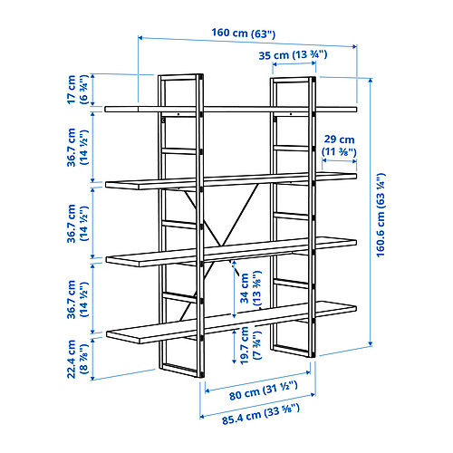 IKEA PS 2026, estantería. 6 de 7 abrir diálogo
