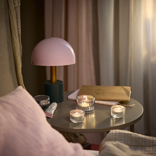 LOTSFÅGEL, scented tealight. 2 of 4 open dialog