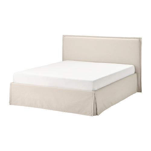 TÄRNKULLEN, upholstered bed frame. 1 of 13 open dialog