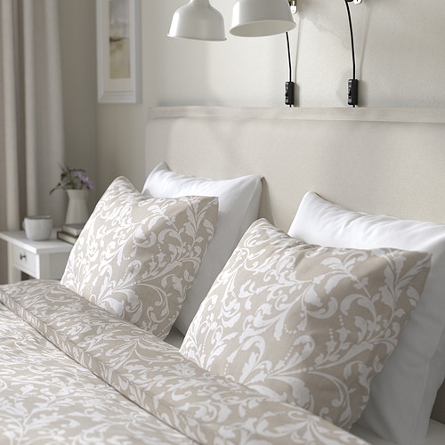 TÄRNKULLEN, upholstered bed frame. 5 of 13 open dialog