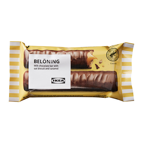 BELÖNING, tableta de chocolate con leche 1 de 4 open dialog