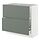Select colour variation: white/Nickebo matt grey-green