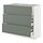 Select colour variation: white/Nickebo matt grey-green