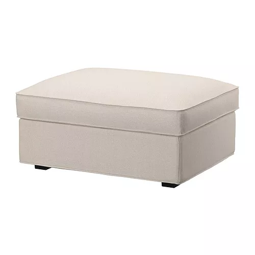 IKEA Puerto Rico KIVIK ottoman with storage, Tresund light beige