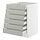 Select colour variation: white/Havstorp light gray