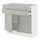 Select colour variation: white/Havstorp light gray