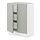 Select colour variation: white/Havstorp light gray