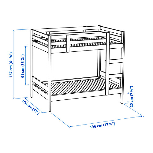 MYDAL, bunk bed frame 4 of 4 open dialog