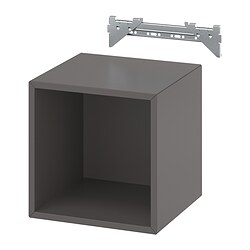 EKET, estantería de pared, Gris oscuro