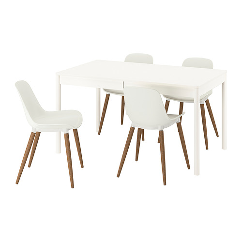TONSTAD / GRÖNSTA, extendable table and 4 chairs. 1 of 7 open dialog